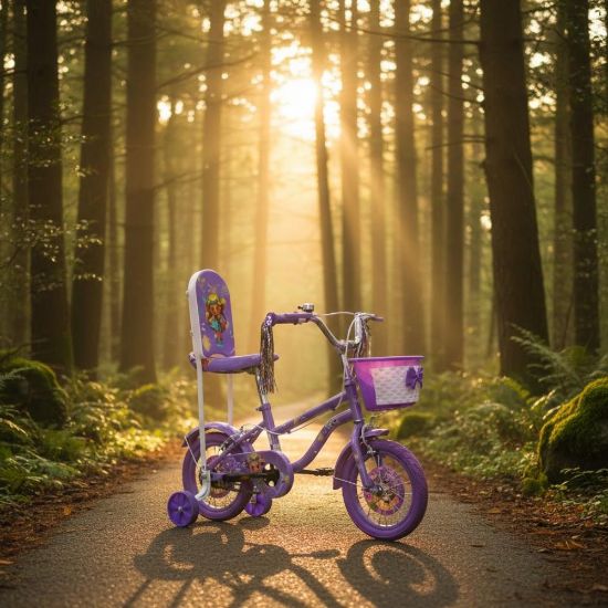 صورة دراجة ميرا للبنات مقاس 12 إنش بتصميم أنيق